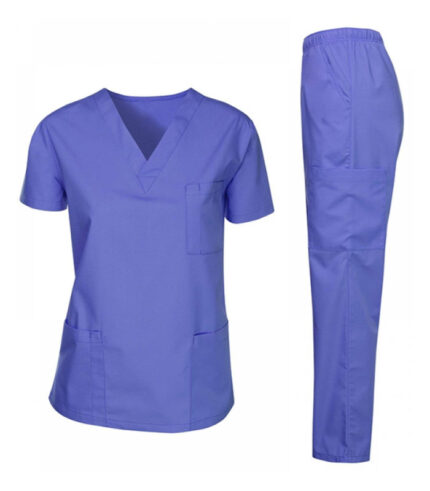 Blue Medical Scrubs