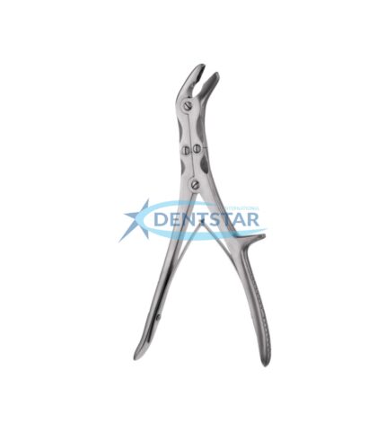 Double-action Leksell Stille Rongeur used in spinal surgery
