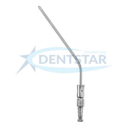 Fergusson Suction Tube 18.5cm - Stainless Steel Surgical Instrument by Dentstar International